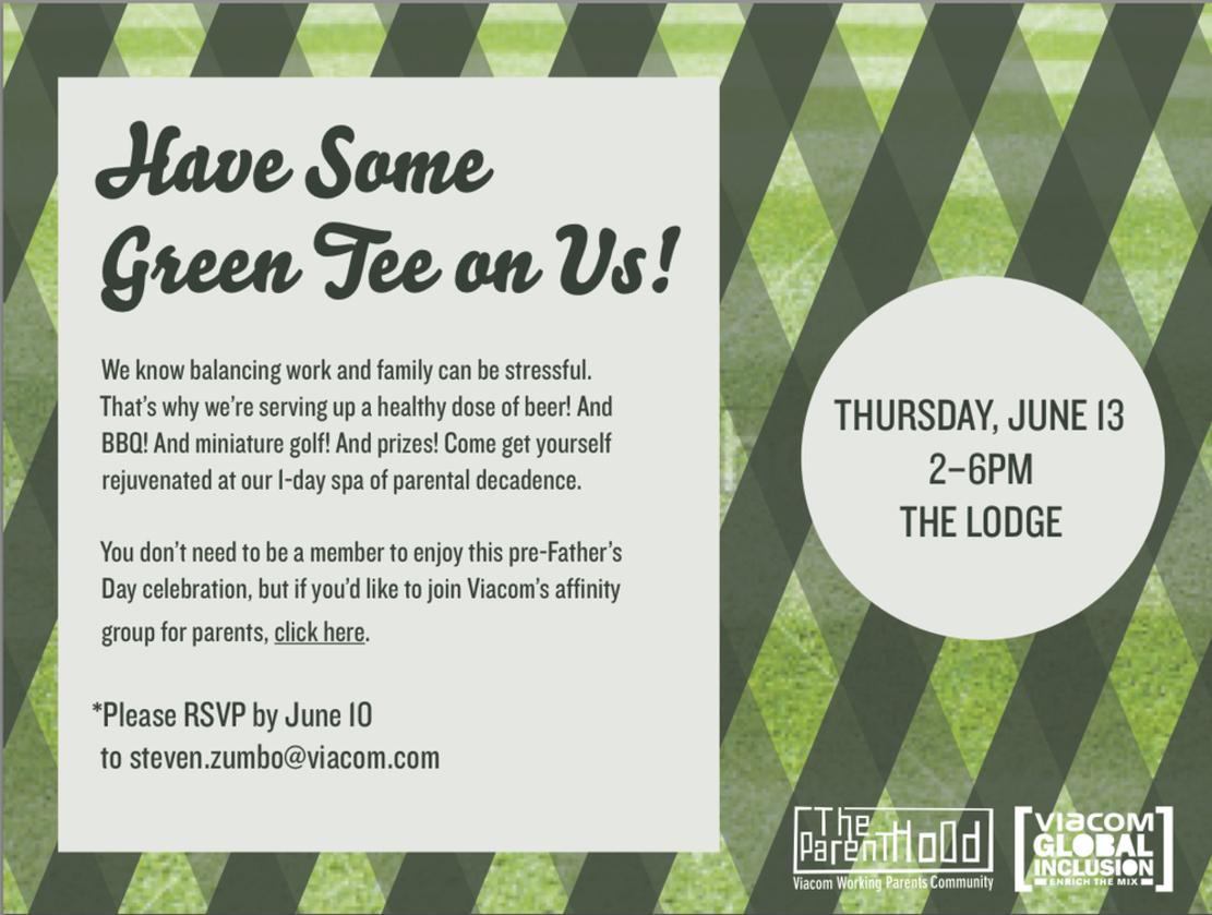 VIACOM’S (PARENT) AFFINITY GROUP EVITE